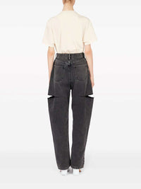 MAISON MARGIELA Maison Margiela Women High-Waisted Tapered Jeans