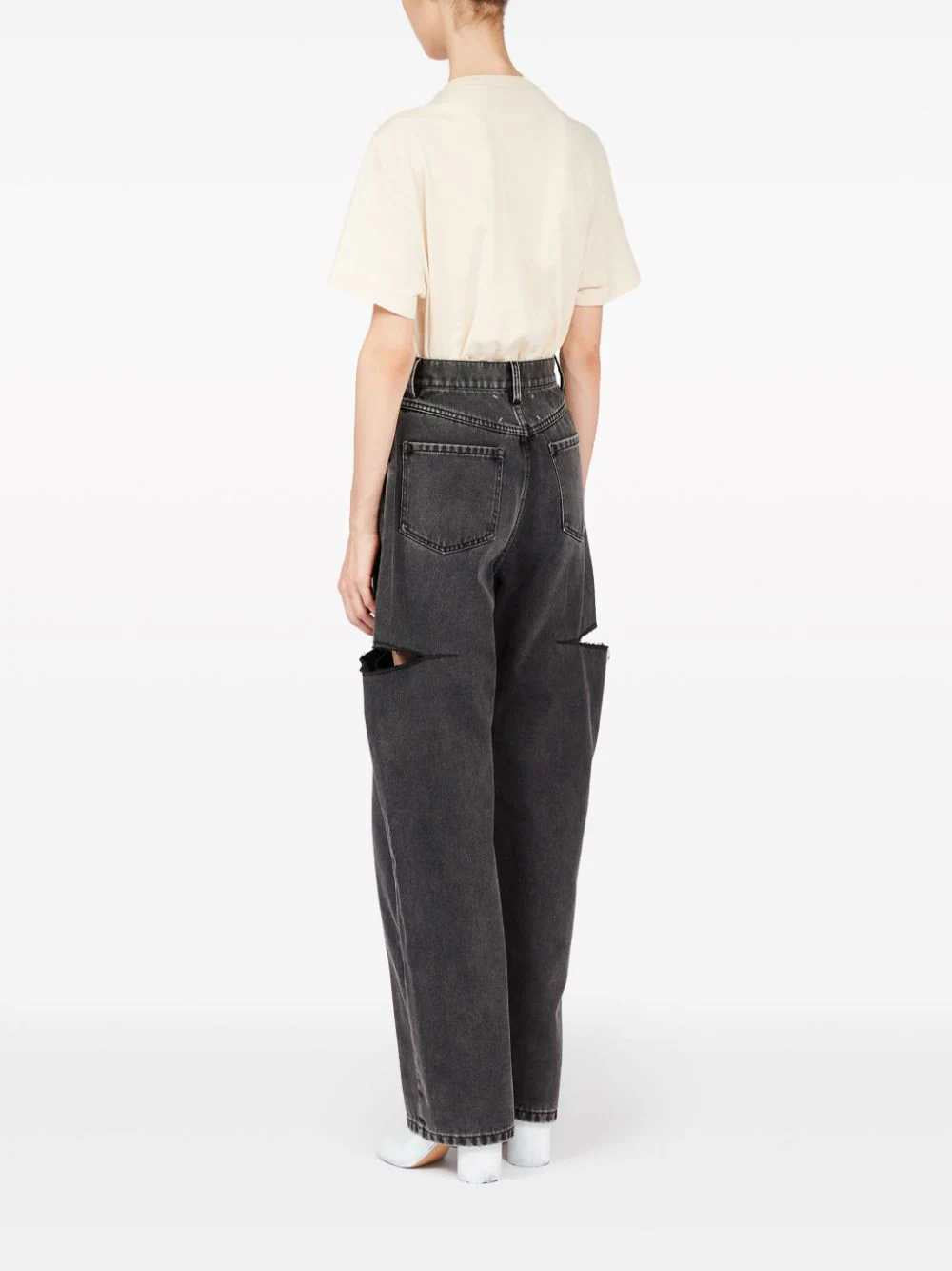 MAISON MARGIELA Maison Margiela Women High-Waisted Tapered Jeans