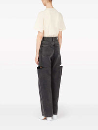 MAISON MARGIELA Maison Margiela Women High-Waisted Tapered Jeans