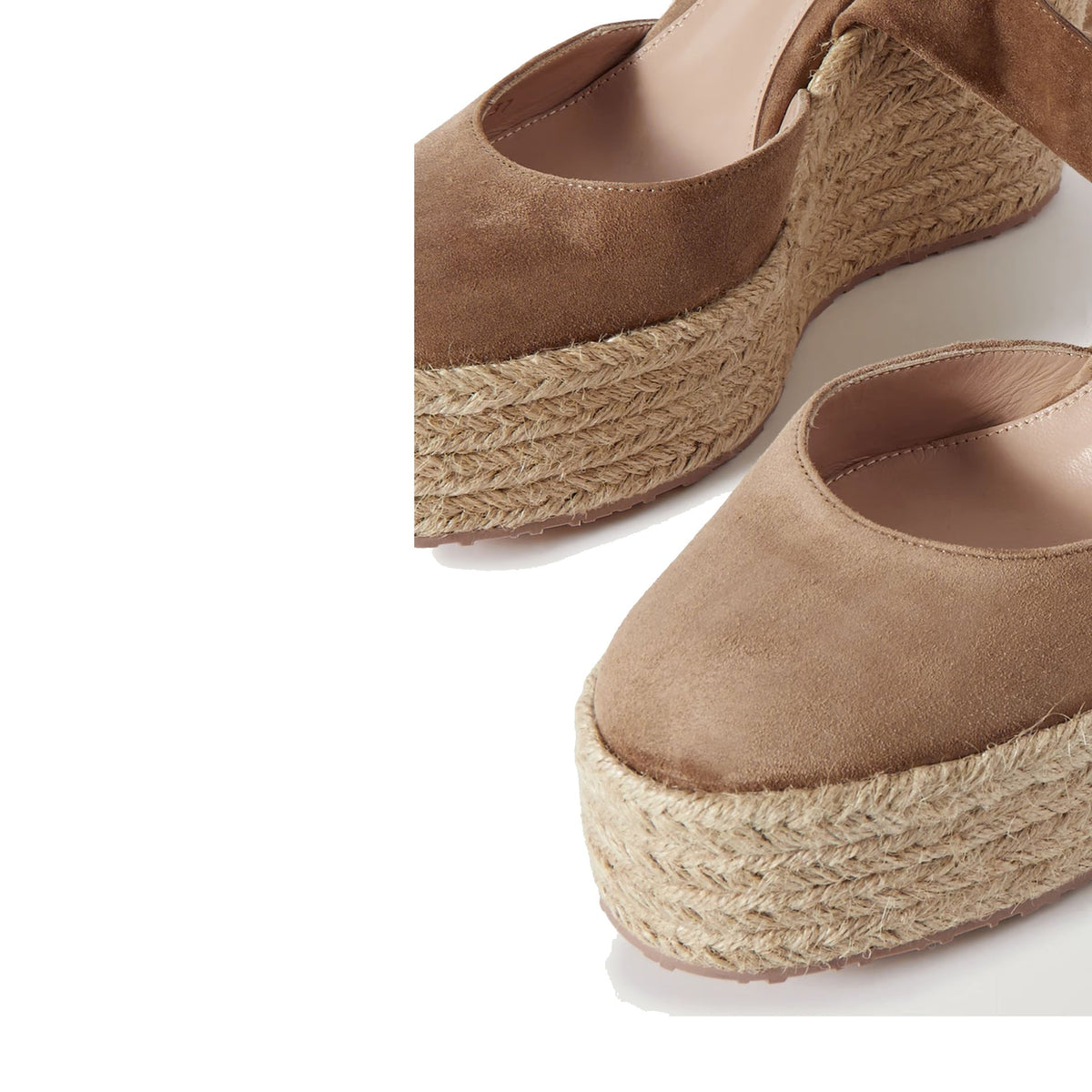 Gianvito Rossi Gianvito Rossi Suede Wedge Espadrilles Women