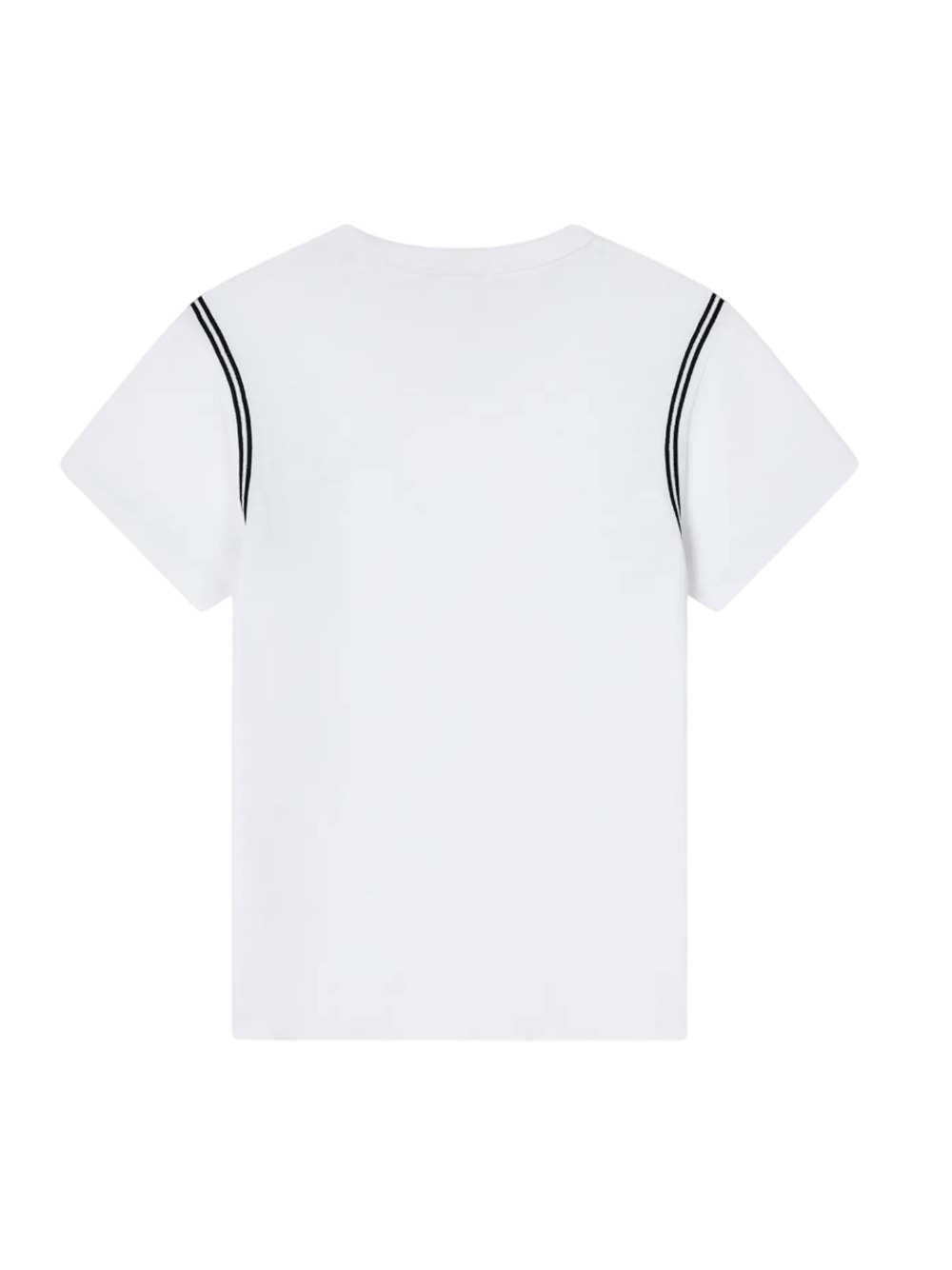 KENZO Kenzo Women Embroidered Cotton T-Shirt "Boke Flower 2.0"