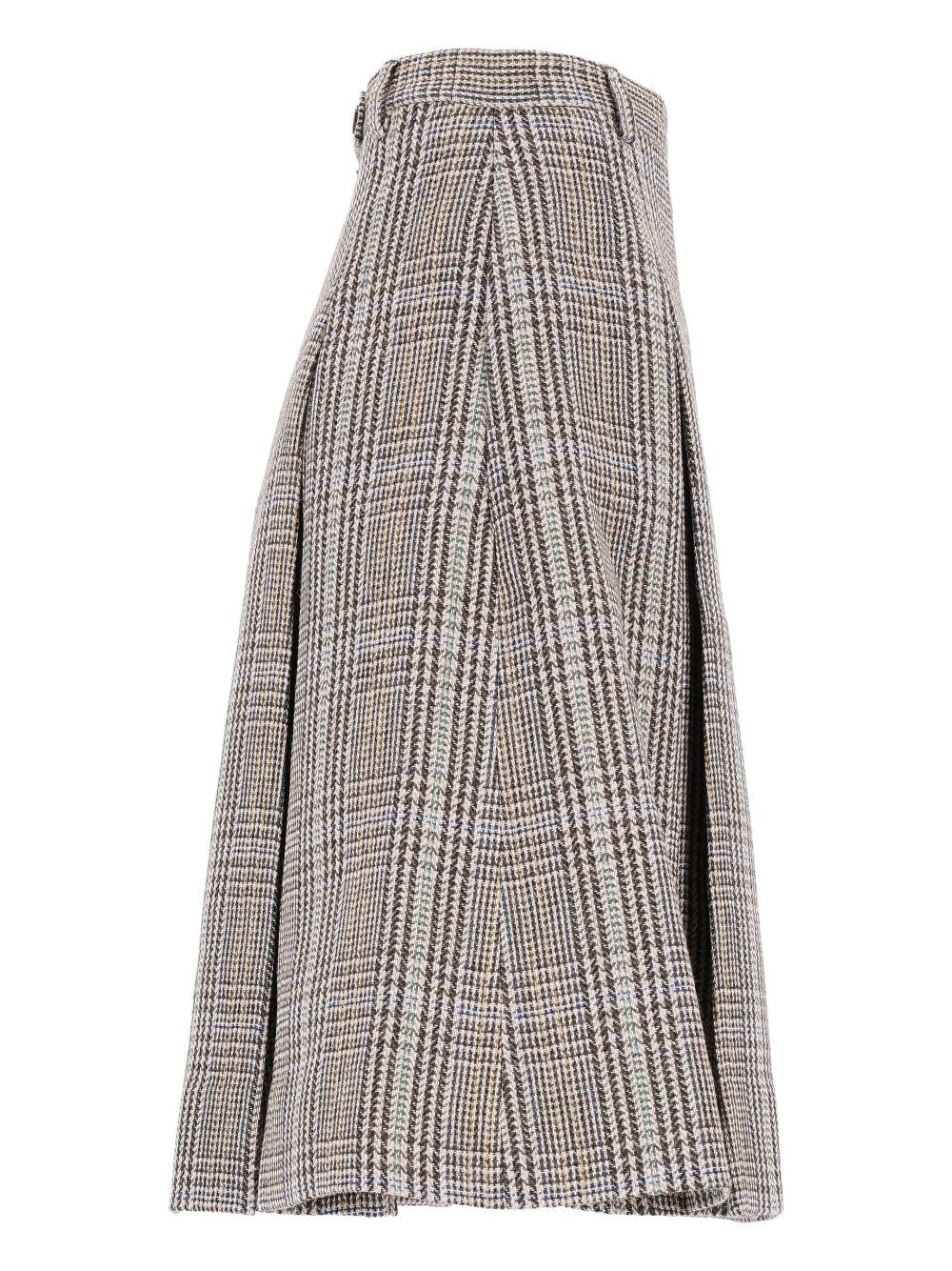 Acne Studios Women Pleated Midi Skirt