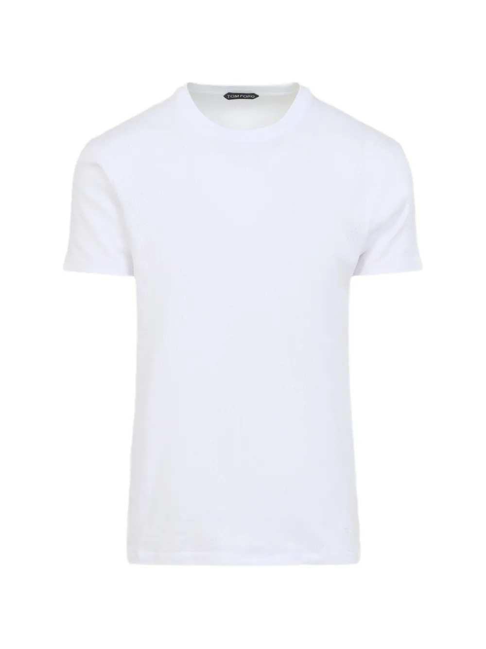 Tom Ford Men Crew-Neck, Short-Sleeved T-Shirt