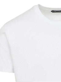 Tom Ford Men Crew-Neck, Short-Sleeved T-Shirt