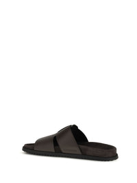 Dolce & Gabbana Men Leather Sandals