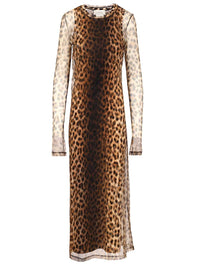 Sportmax Women Animal Print Fitted Dress