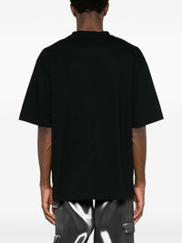OFF WHITE Off White Men Big Bookish Skate Cotton T-Shirt