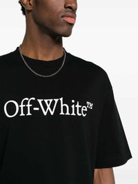 OFF WHITE Off White Men Big Bookish Skate Cotton T-Shirt
