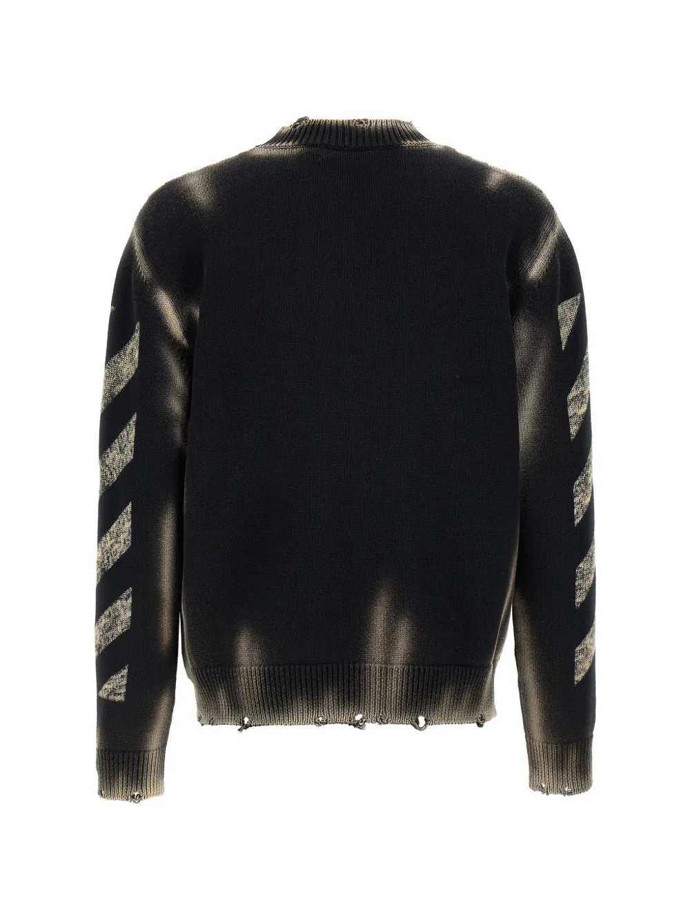 OFF WHITE Off White Men Diag Arr Corrosion Sweater