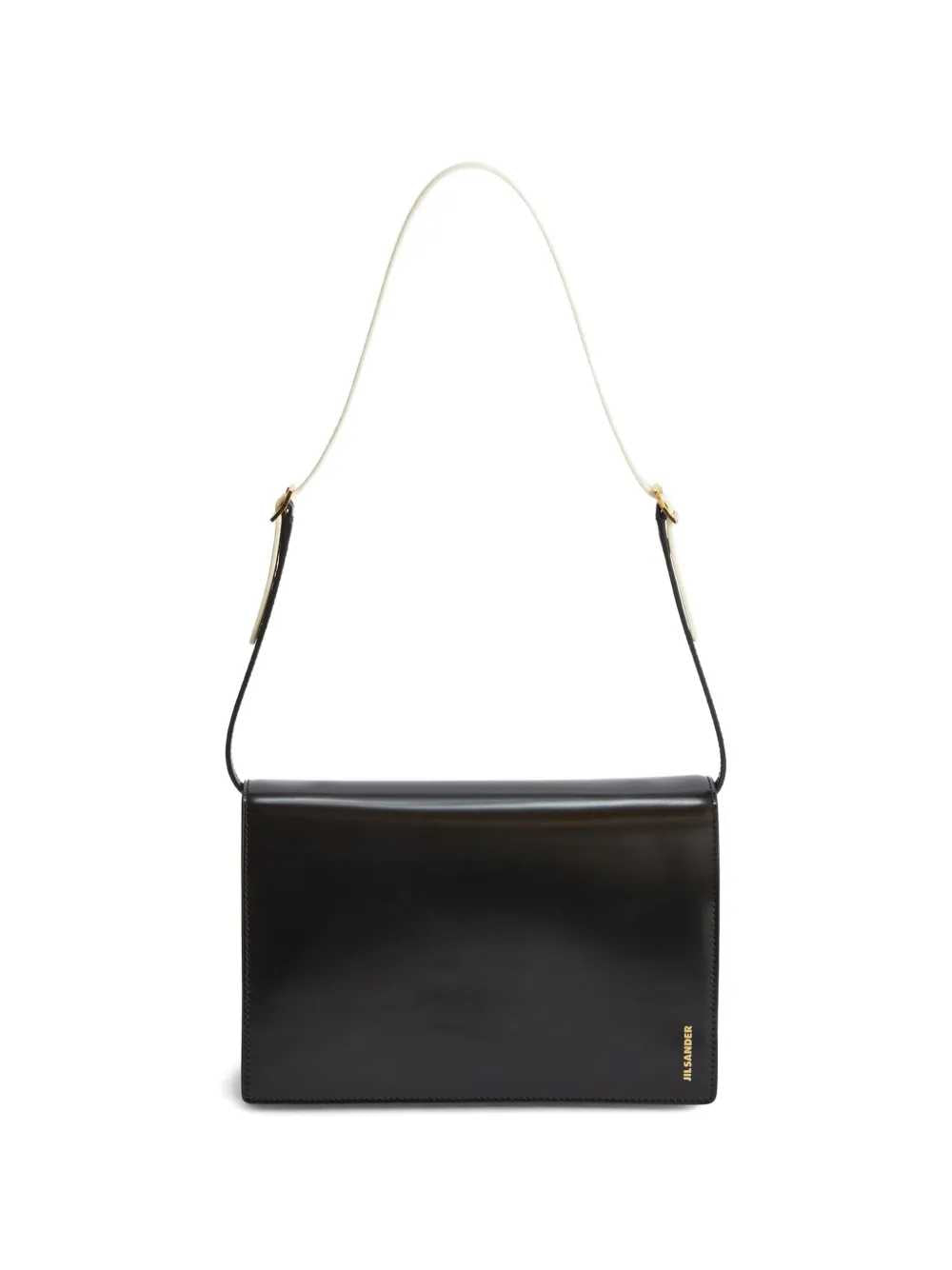 Jil Sander Women Small File Leather Shoulder Bag