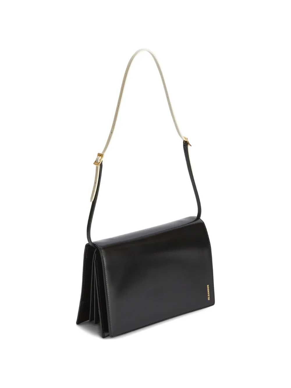 Jil Sander Women Small File Leather Shoulder Bag