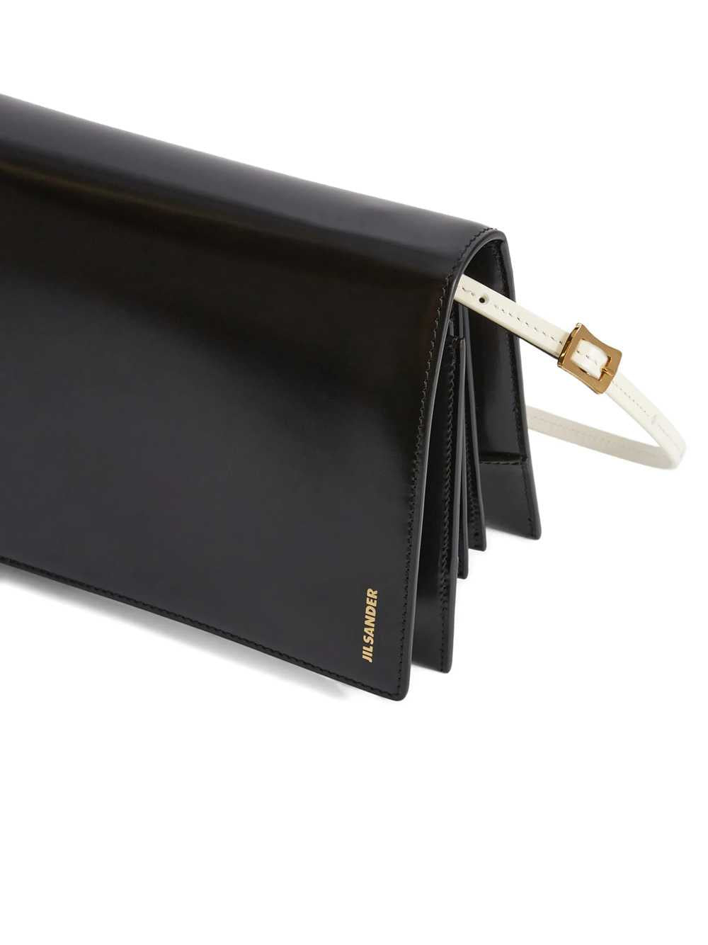 Jil Sander Women Small File Leather Shoulder Bag