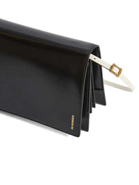 Jil Sander Women Small File Leather Shoulder Bag