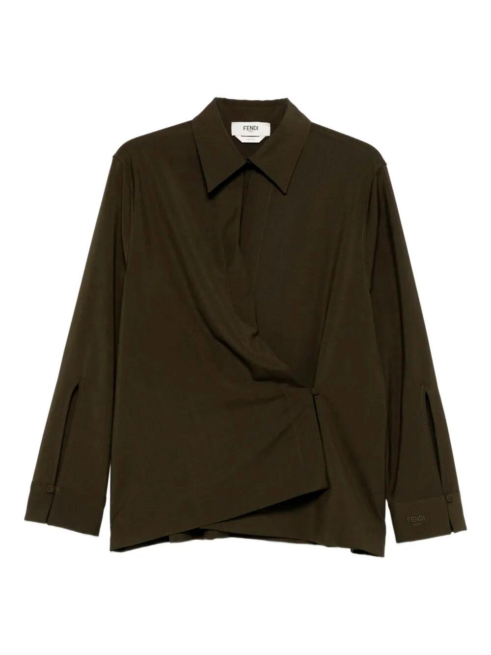 Fendi Women Wool Mohair Shirt