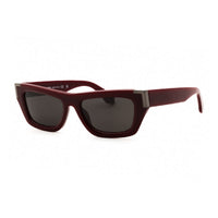 Palm Angels Sunglasses Cat Eye Full Rim, Black Frame and Dark Grey Lens PERI10KMALIBU1007