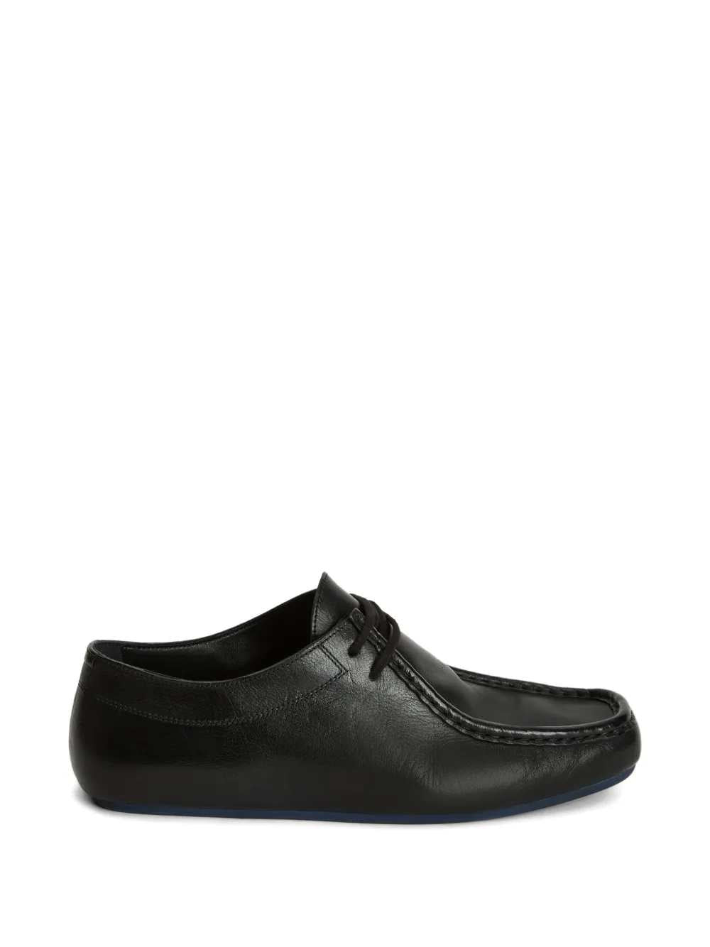 Jil Sander Men Lace-Up Loafers With Piping