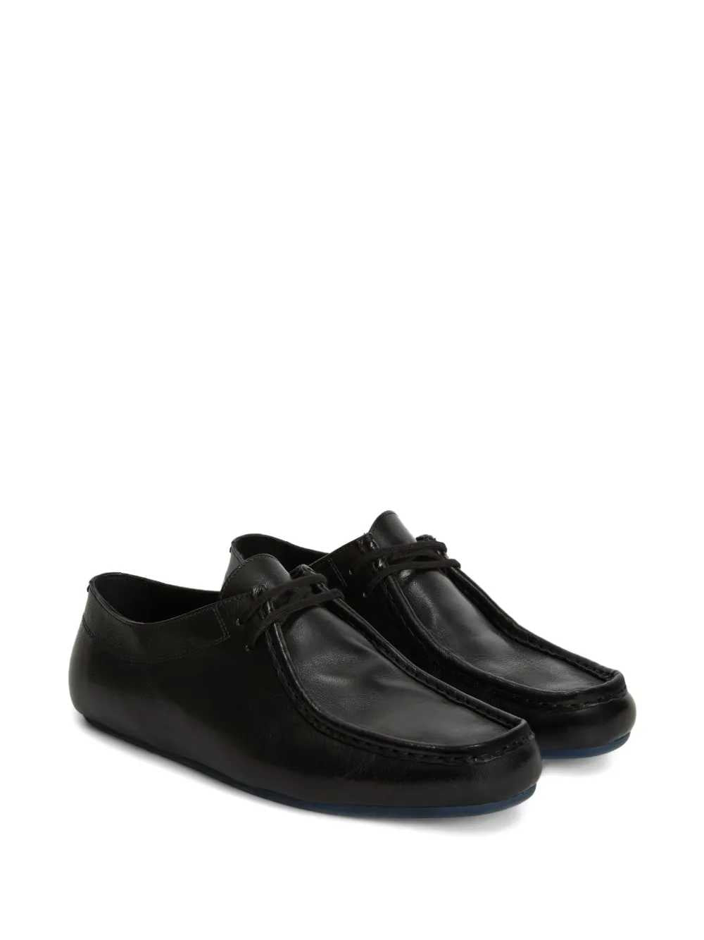 Jil Sander Men Lace-Up Loafers With Piping