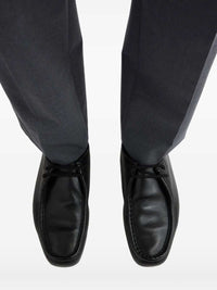Jil Sander Men Lace-Up Loafers With Piping