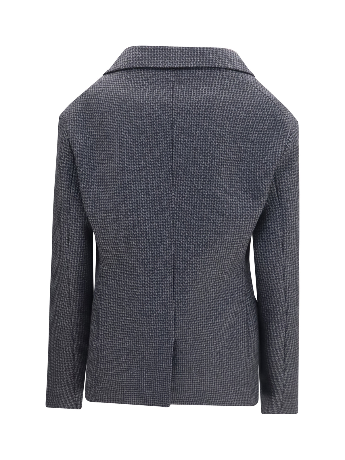 Balenciaga Women Double-Breasted Wool Blazer
