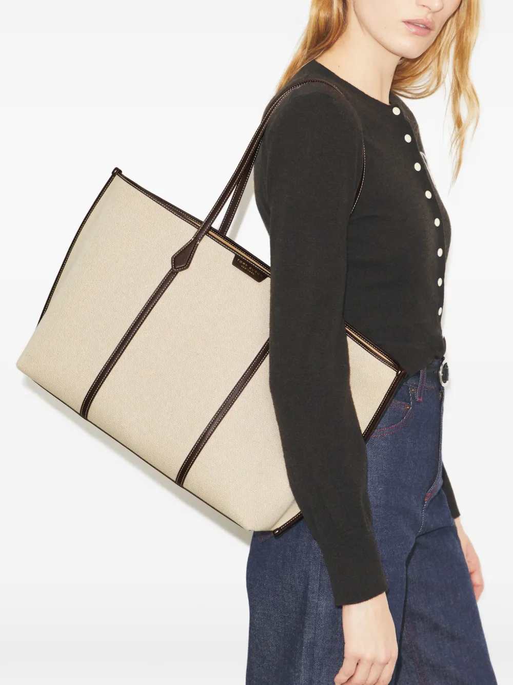 TORY BURCH Tory Burch Women Perry Canvas Tote Bag