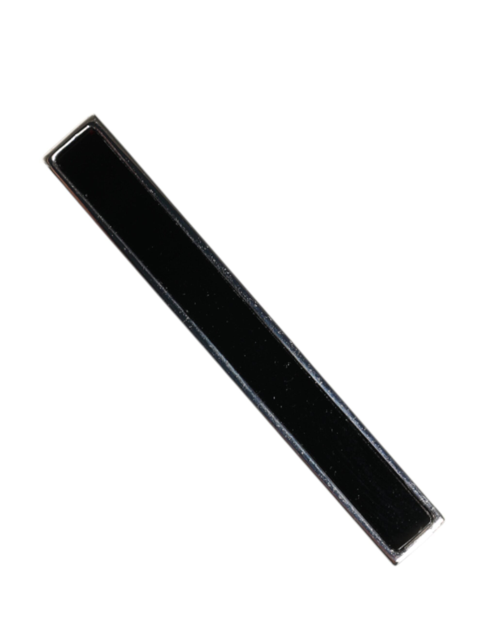 Dolce & Gabbana Dolce & Gabbana Silver Tone Brass Logo Branded Men Accessory Tie Clip Men's Bar