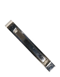 Dolce & Gabbana Dolce & Gabbana Silver Tone Brass Logo Branded Men Accessory Tie Clip Men's Bar