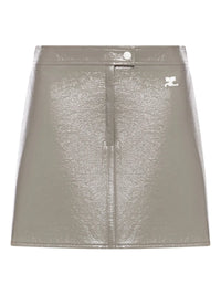 Courreges Women Miniskirt With Logo