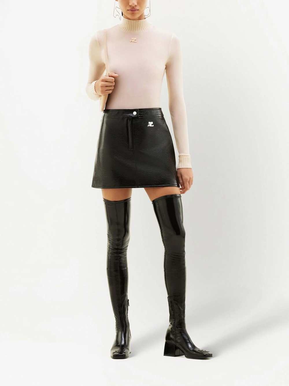 COURREGES Courreges Women Flared Mini Skirt