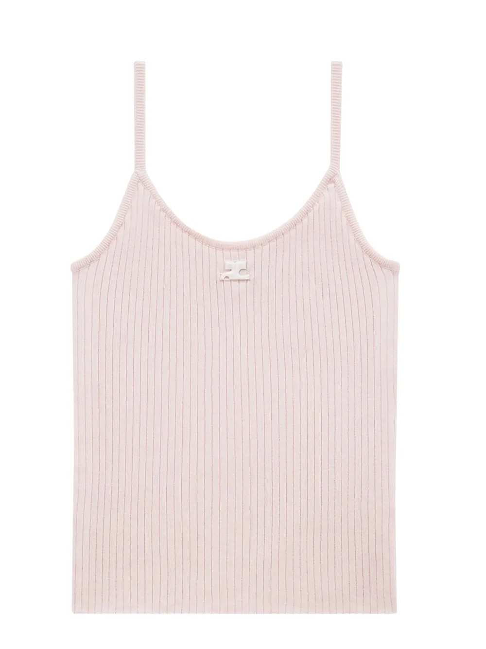 Courreges Women Ribbed Top
