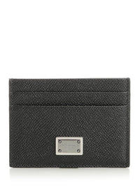 Dolce & Gabbana Dolce & Gabbana Men Leather  Card Holder