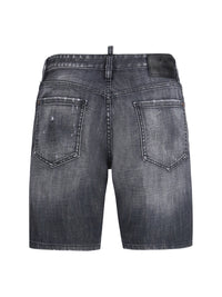 DSQUARED2 Dsquared2 Men Washed Marine Shorts