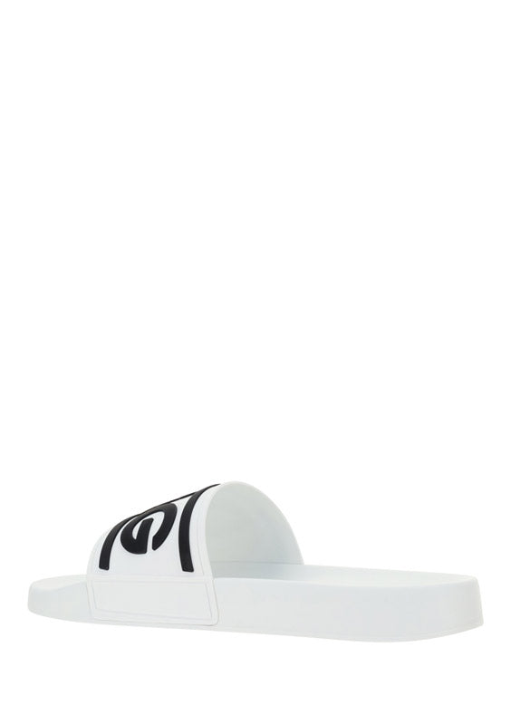 Dolce & Gabbana Men Logo Slide Sandals