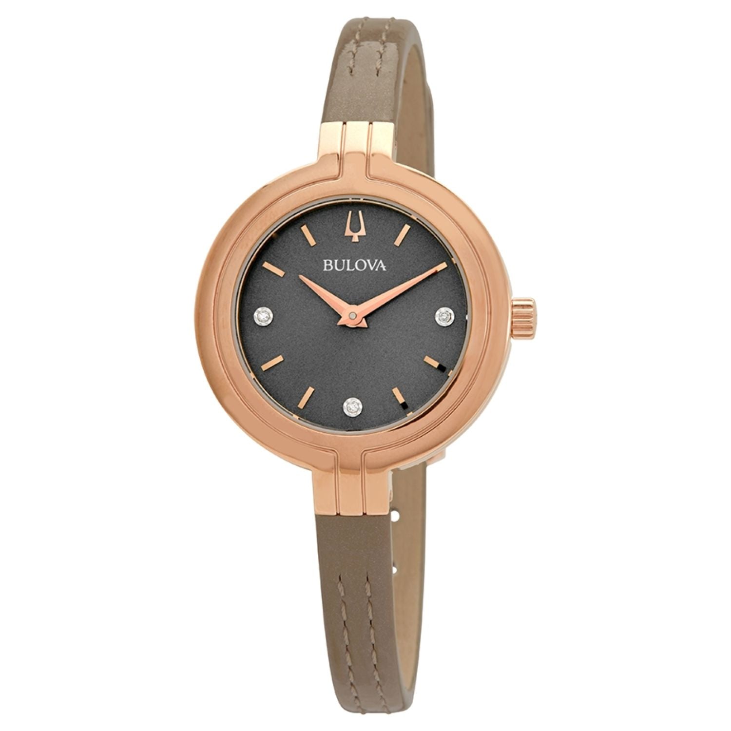 Bulova Bulova Women's Rhapsody Grey Dial Watch - 97P143