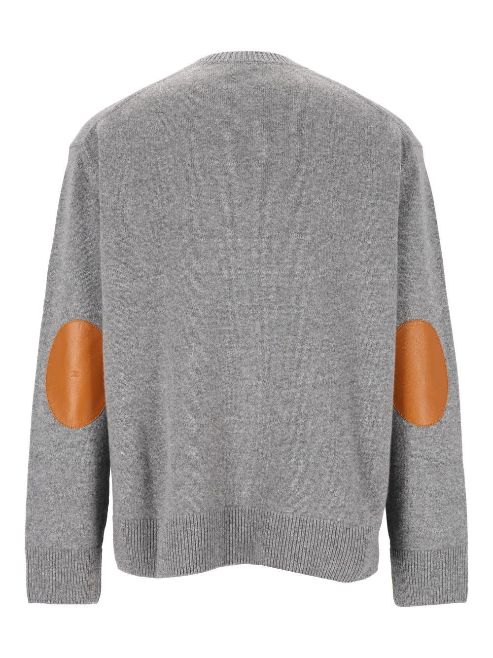Celine Men Cashmere Crew-Neck Sweater