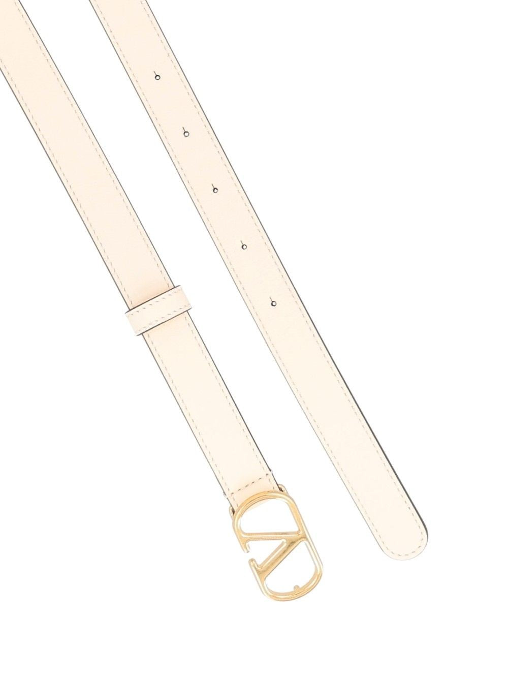 Valentino Garavani Valentino Garavani Women Vlogo Signature Leather Belt