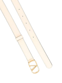 Valentino Garavani Valentino Garavani Women Vlogo Signature Leather Belt