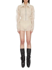 RICK OWENS Rick Owens Women Short Jacket With Sheer Finish