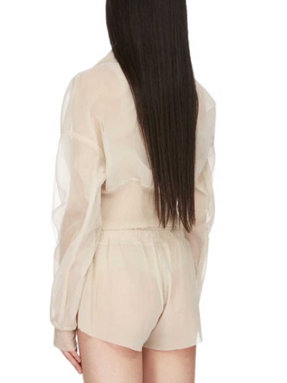 RICK OWENS Rick Owens Women Short Jacket With Sheer Finish