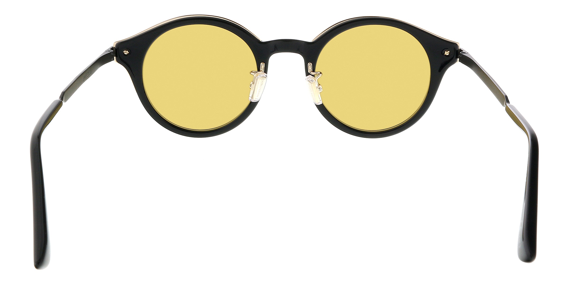 Jimmy Choo Black/Gold Round NICK/S 02M2 Sunglasses