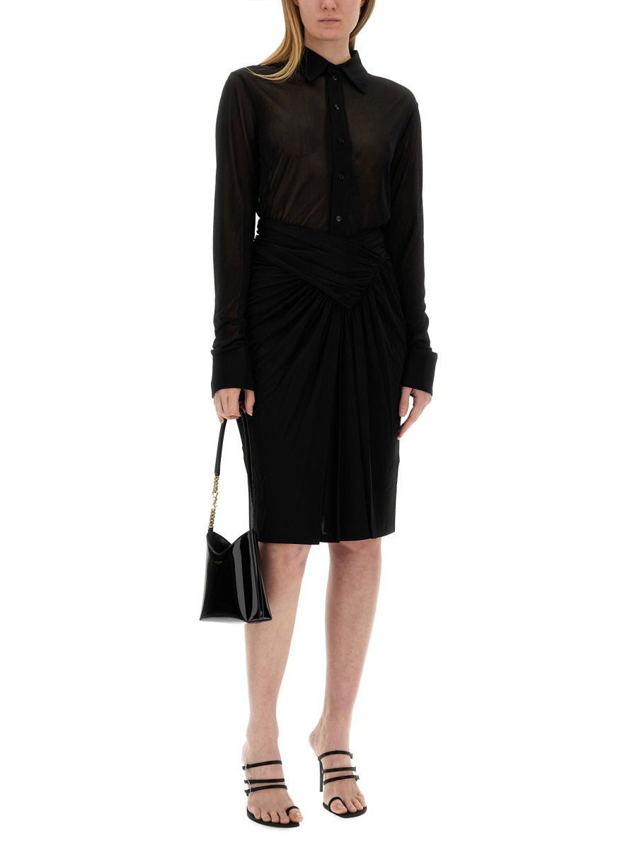 Saint Laurent Women Jersey Shirt
