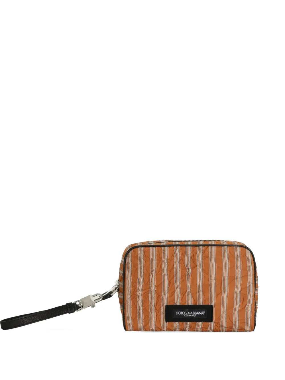 Dolce & Gabbana Men Handbag In Froissé Fabric