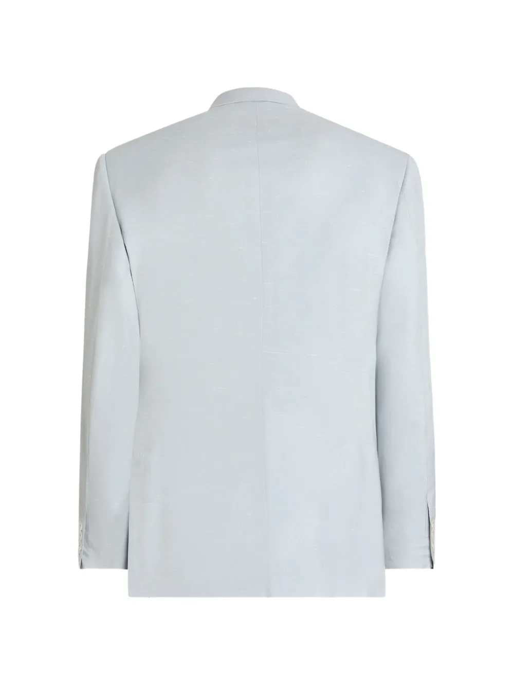 Dolce & Gabbana Men Double-Breasted Viscose Shantung Jacket