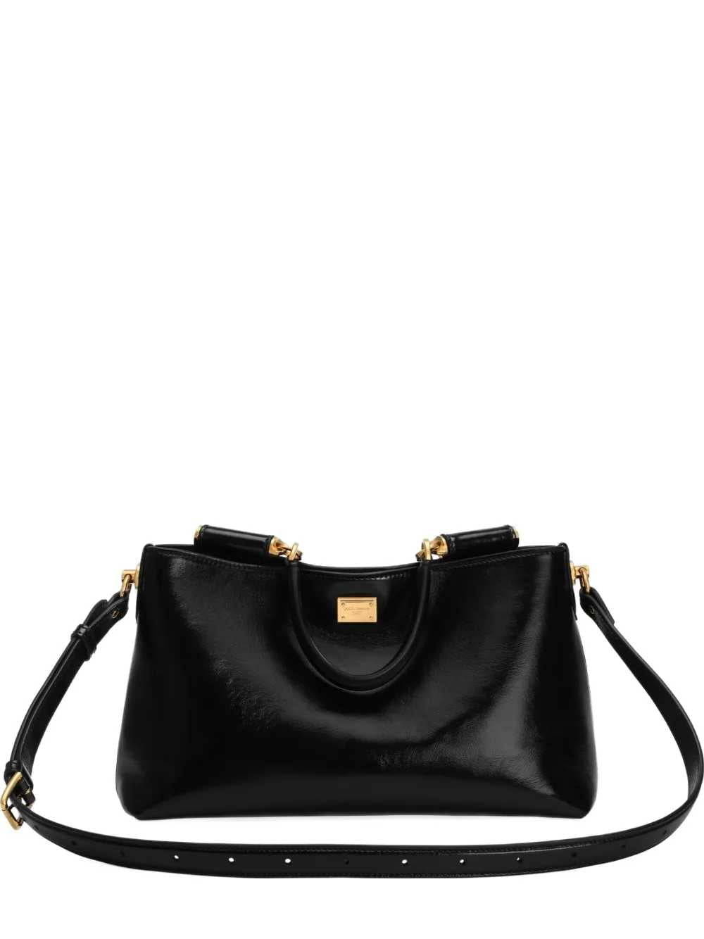 Dolce & Gabbana Women Vittoria Leather Tote Bag