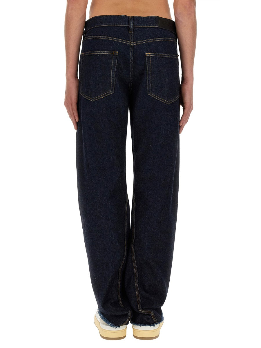 LANVIN Lanvin Men Twisted Jeans