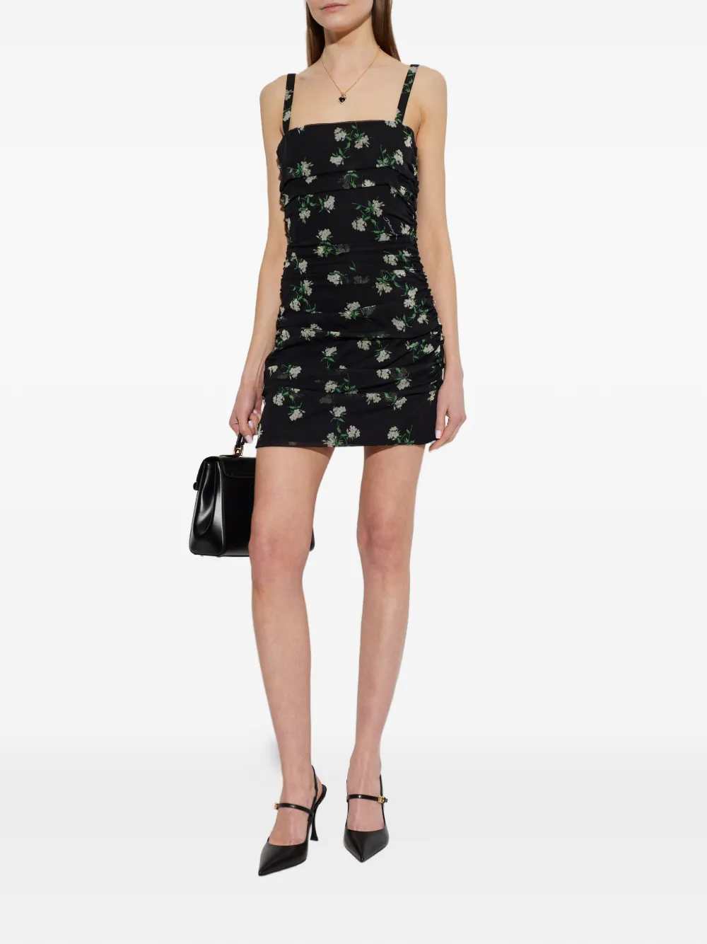 DOLCE & GABBANA Dolce & Gabbana Women Floral Print Ruffle Dress