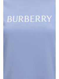 Burberry Women Embroidered Logo Cotton T-Shirt