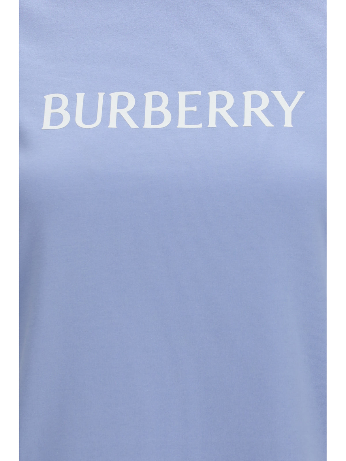 Burberry Women Embroidered Logo Cotton T-Shirt