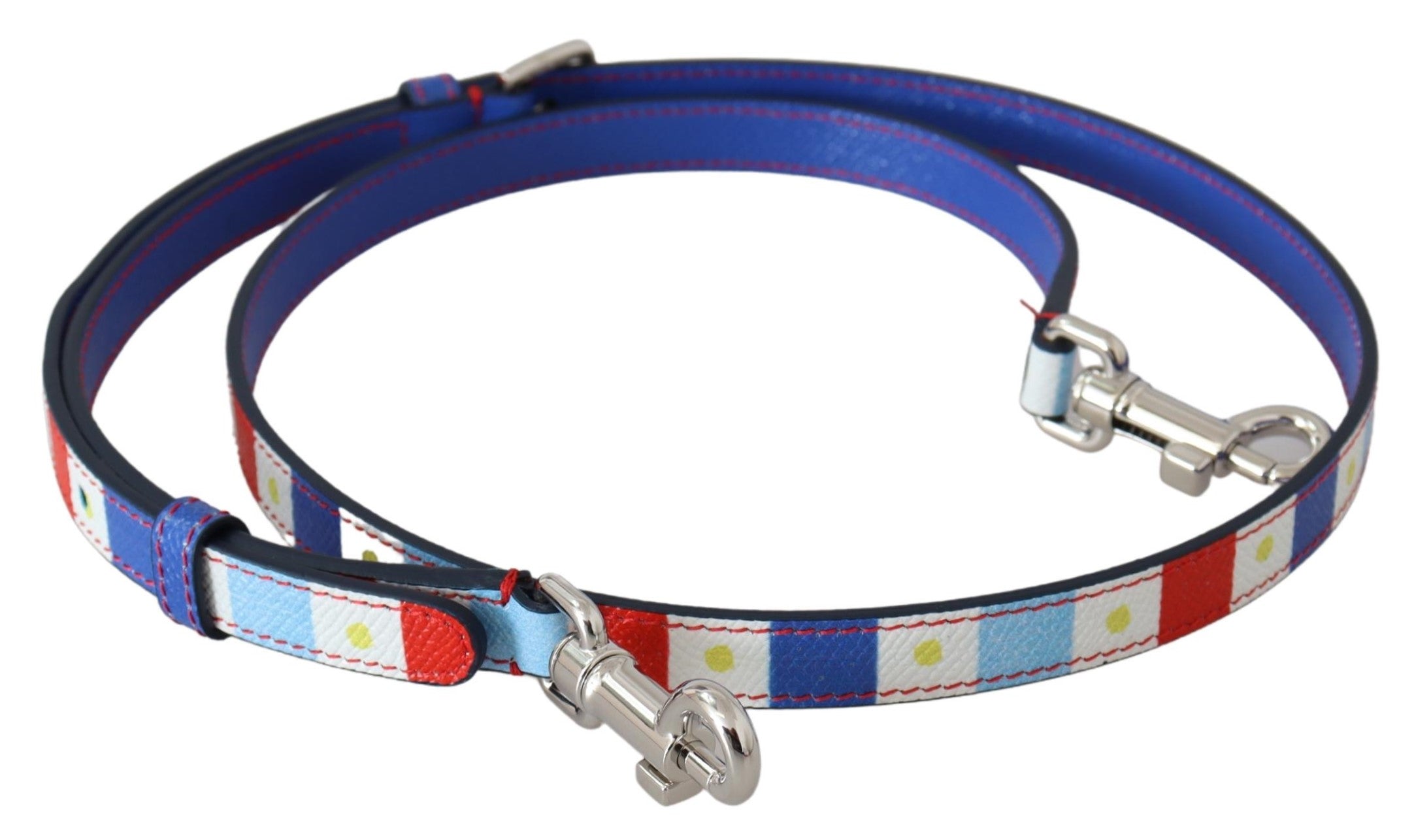 Dolce & Gabbana Sicily Flag Strap Shoulder Bag Strap in Blue