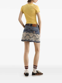 DOLCE & GABBANA Dolce & Gabbana Women Miniskirt With Lace Inserts
