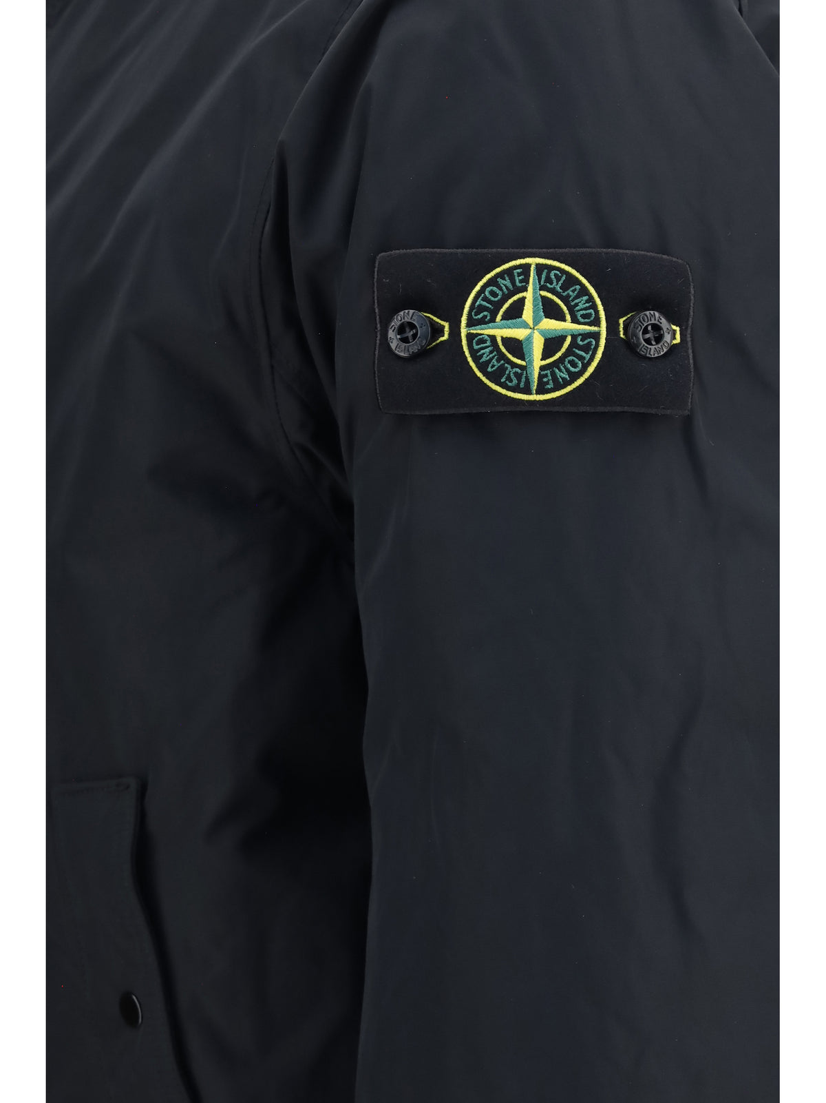 Stone Island Men Long Down Jacket